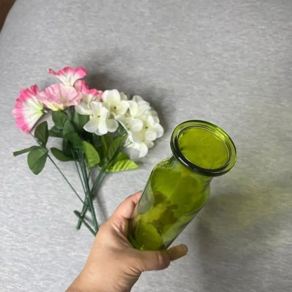 Target Faux Floral Arangement with Vase 3 PCS. Set